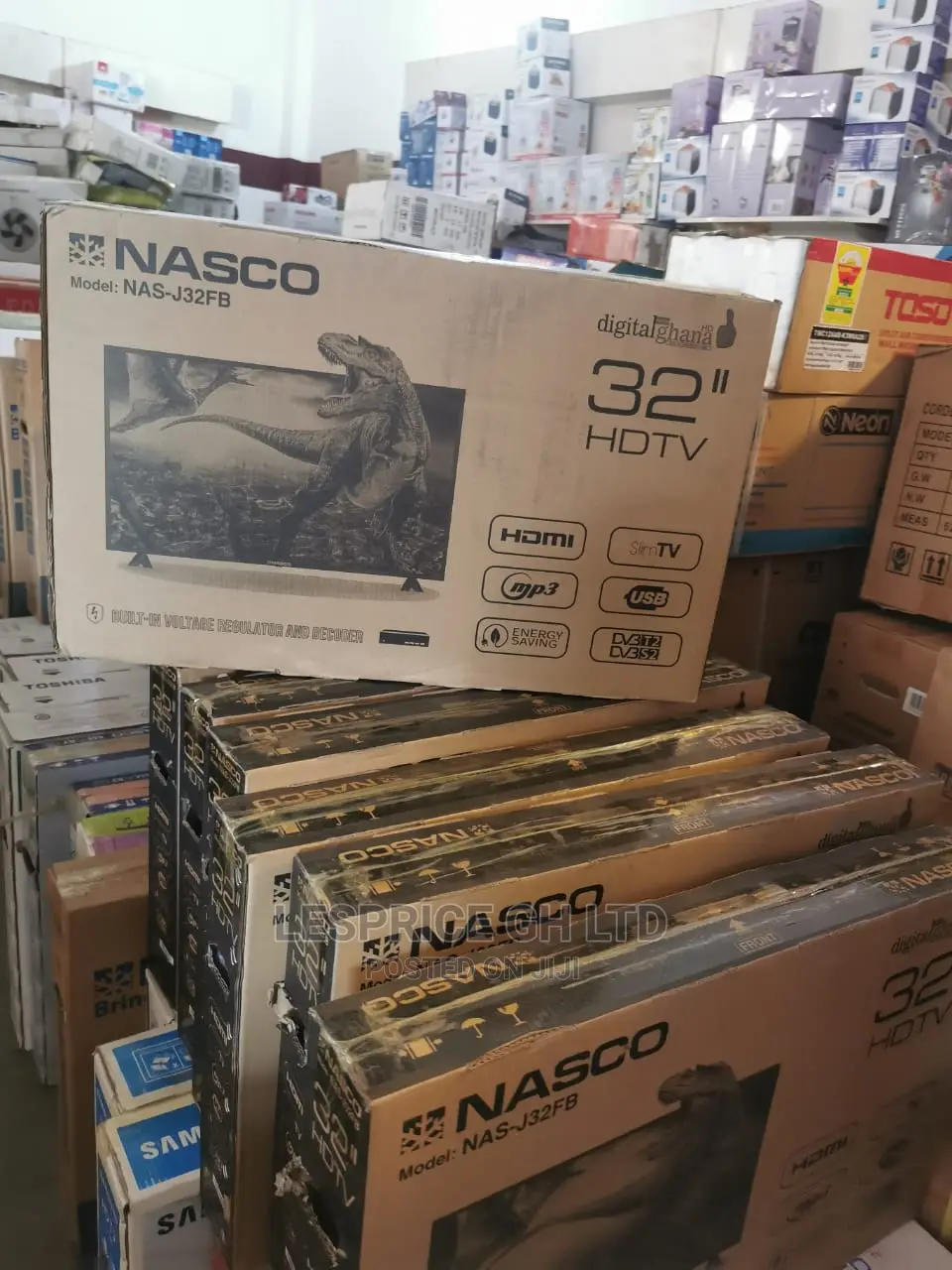 Fresh in Box Nasco 32 Satellite Digital Tv