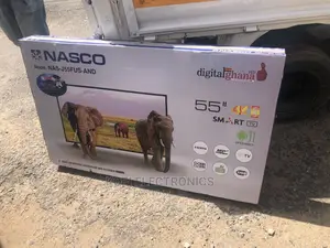 Android 11 Nasco UHD Android Smart Slim Digital Satellite