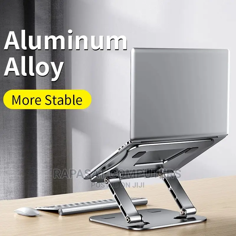 J22 Adjustable Laptop Stand Foldable Notebook Support - No Fan