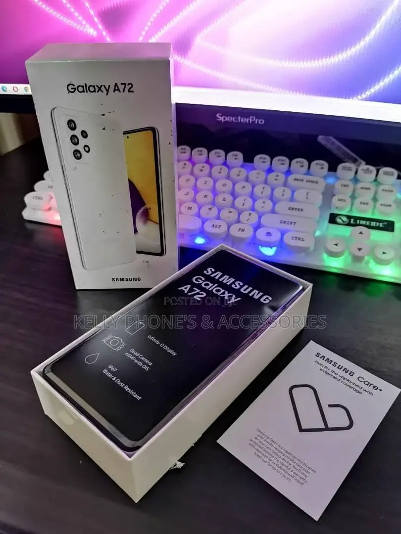 New Samsung Galaxy A72 5G 128 GB Black