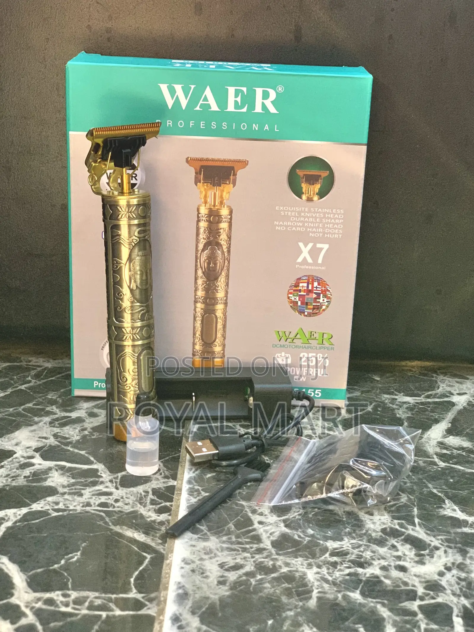 Waer Rechargeable Balding Machine