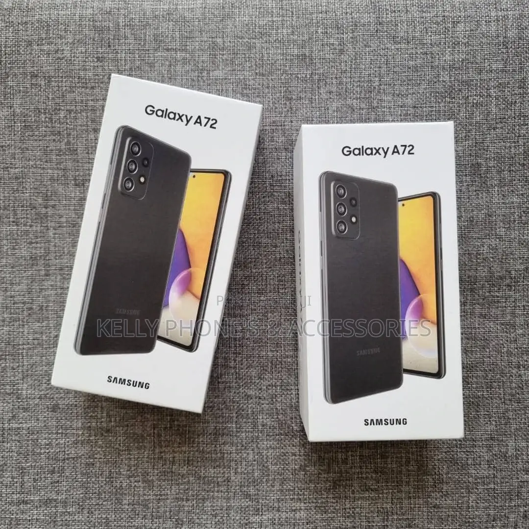 New Samsung Galaxy A72 256 GB Black