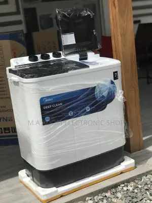 New Midea 7 KG Twin Tub Semi Automatic Washing Machine