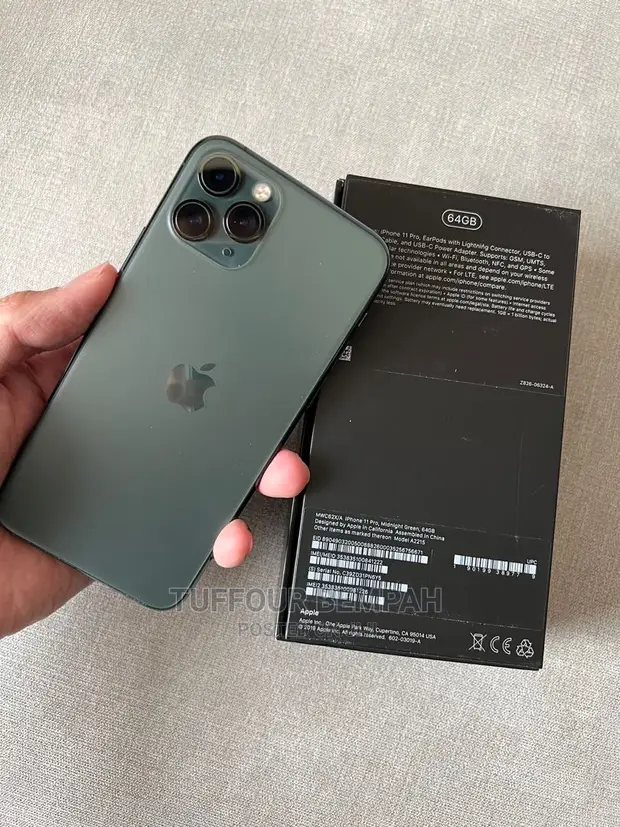 New Apple iPhone 11 Pro 64 GB Black in Ablekuma Mobile Phones - Main Image