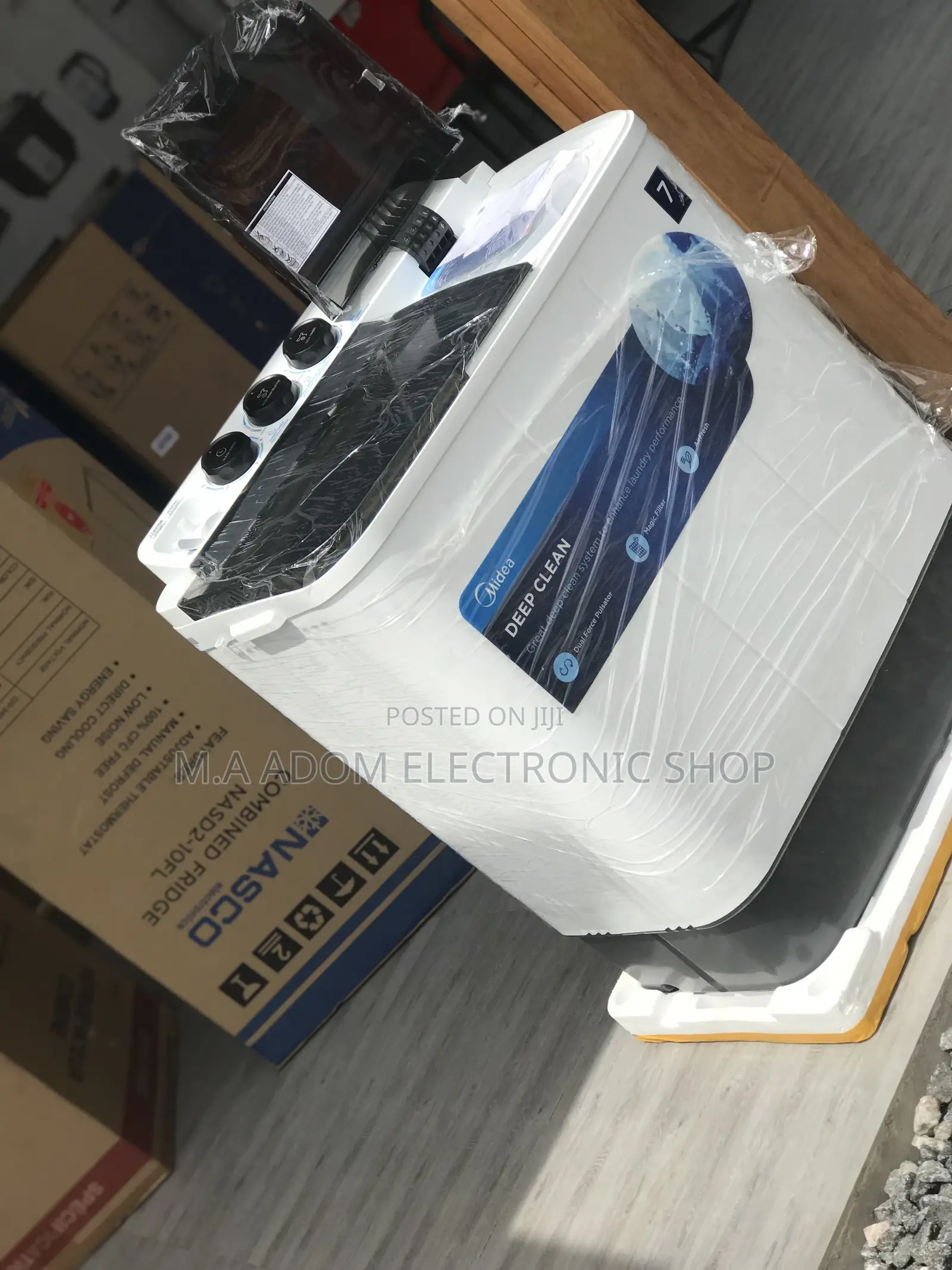 Affordable Midea 7 KG Twin Tub Semi Automaticwashing Machine