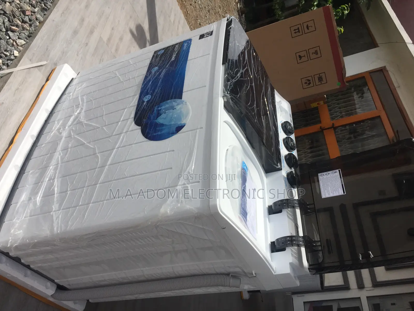 Affordable Midea 14kg Twin Tub Washingmachine [MT100W140/WG]