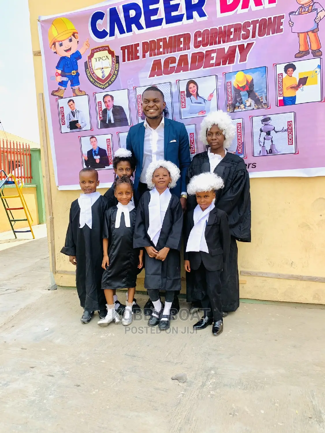 Lawyer Career Uniform / Dress With Wig