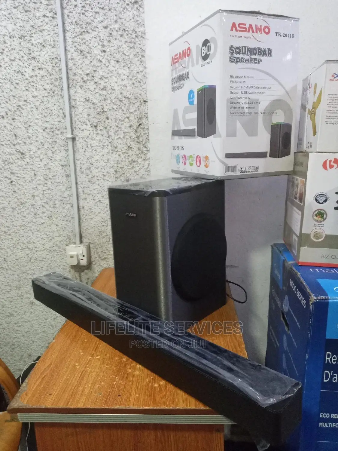 Improved Asano Sound Bar Speaker