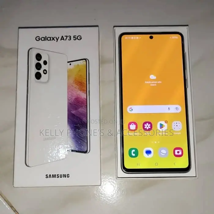 New Samsung Galaxy A73 5G 128 GB Black