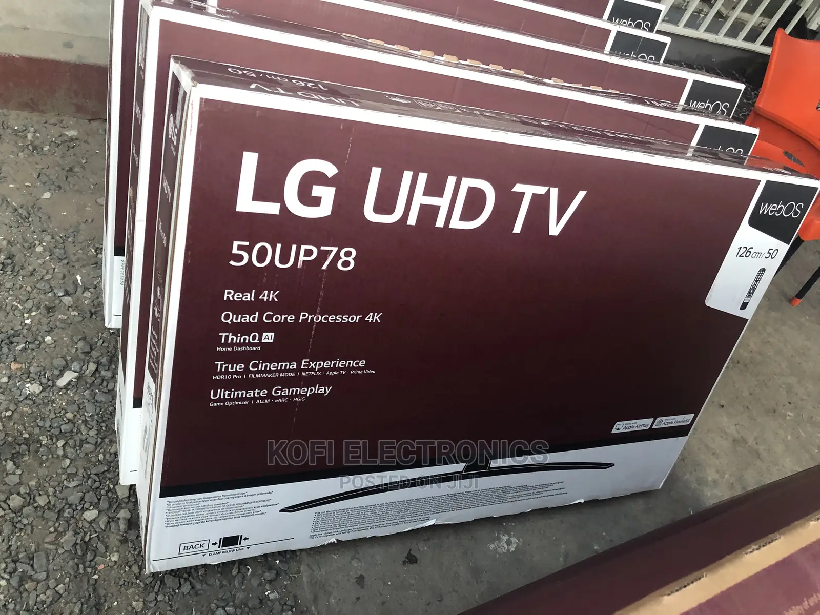 Compatible With Alexa LG UHD TV 50'' Serie UP78006 - LED