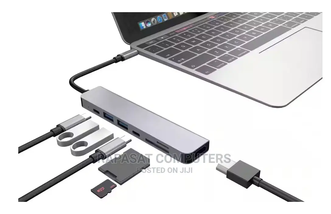 7-in-1 USB Type C Hub Adapter