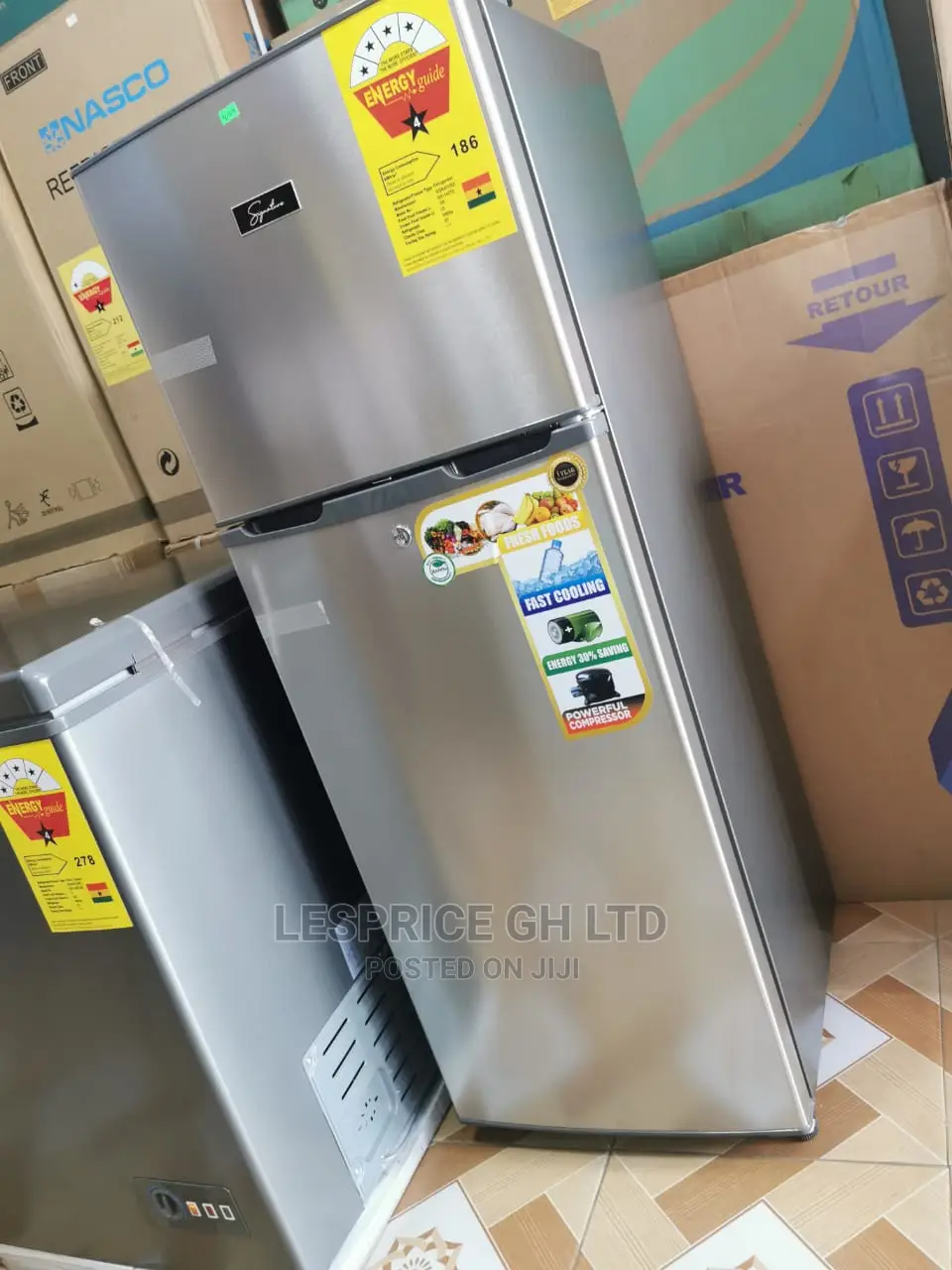 Original Signature Refrigerator 138L