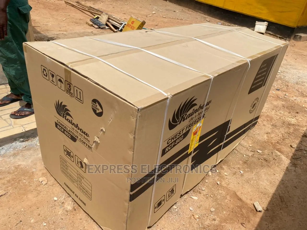 Call and Order for Rainbow Chest Freezer Double Door 802L