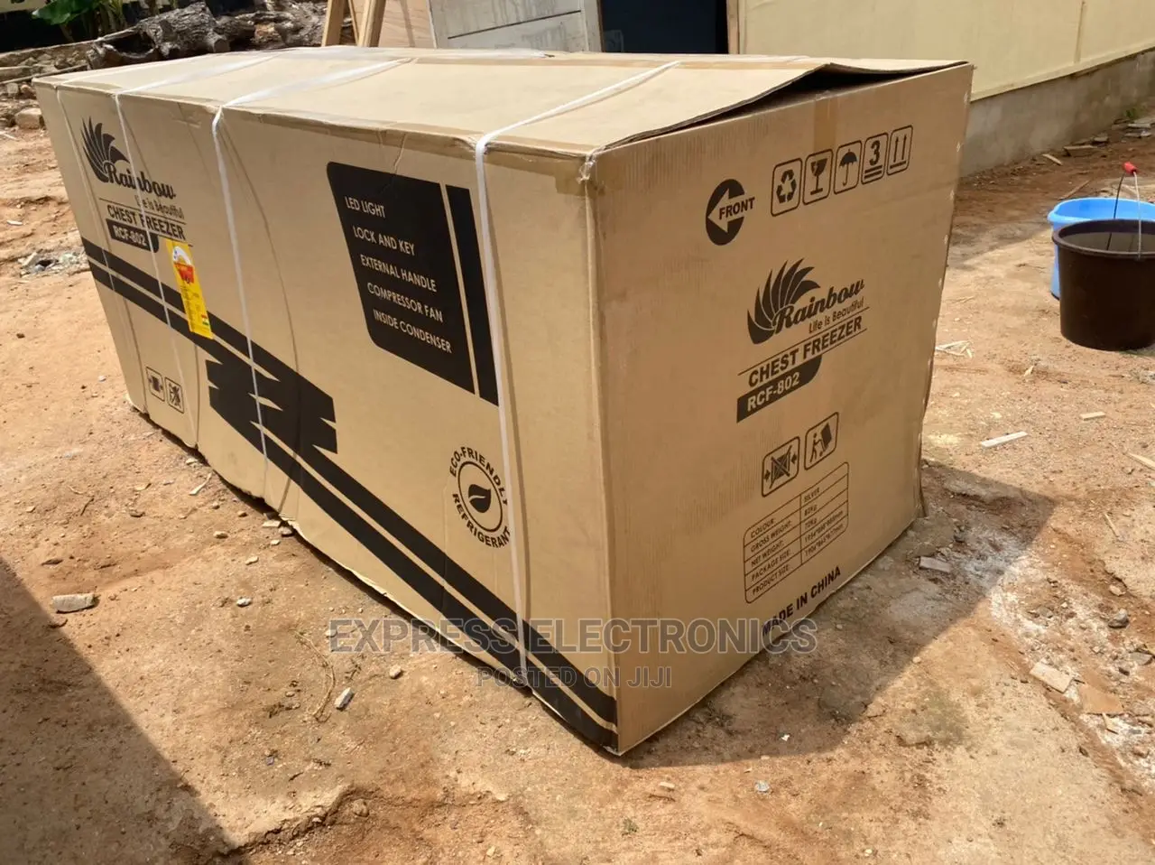 Rainbow Freezer Double Door Highly Quality RCF-802