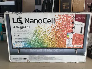New Nanocell 43"Lg Uhd HDR Smart Satellite TV