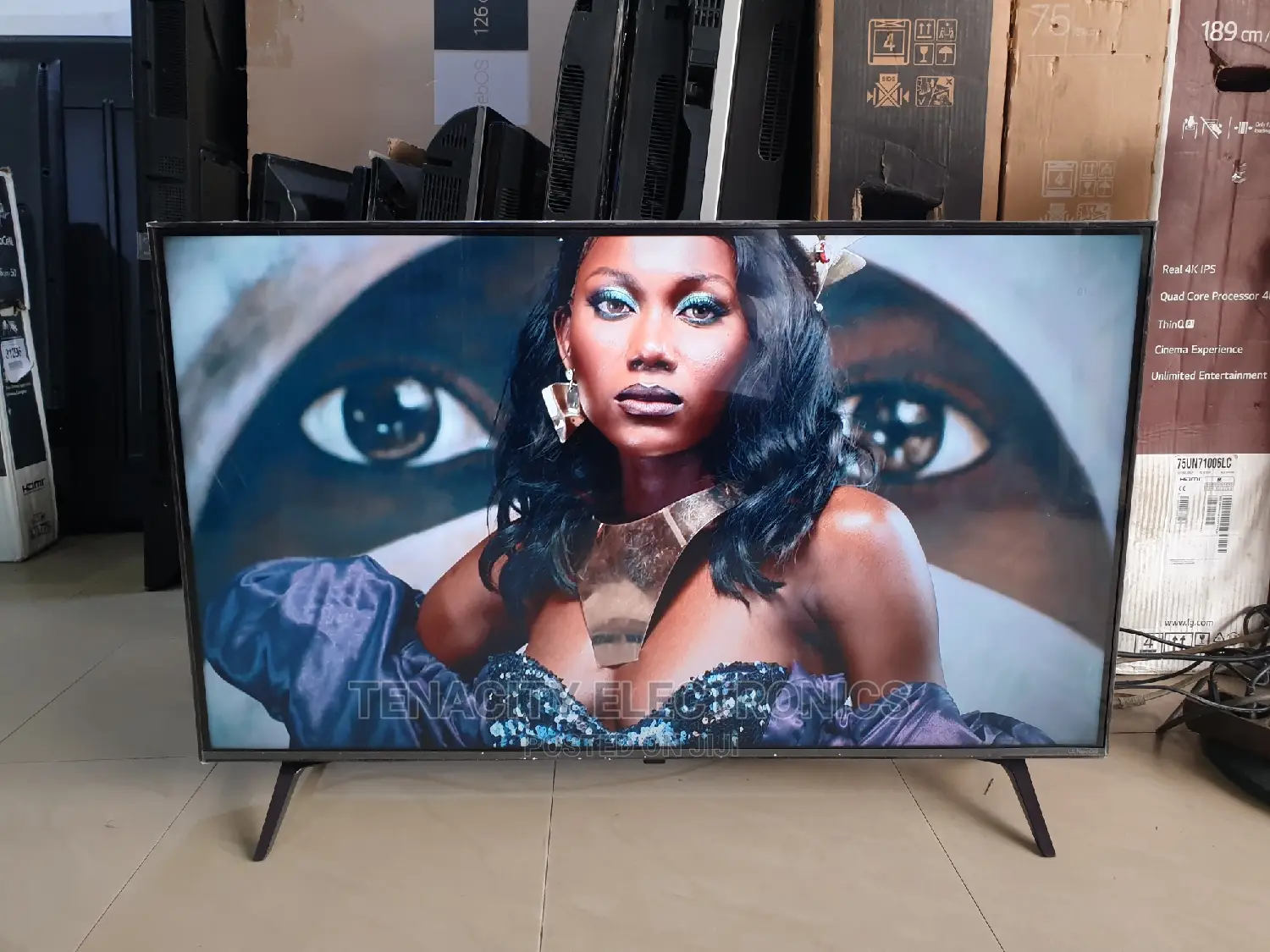 New Nanocell 43"Lg Uhd HDR Smart Satellite TV