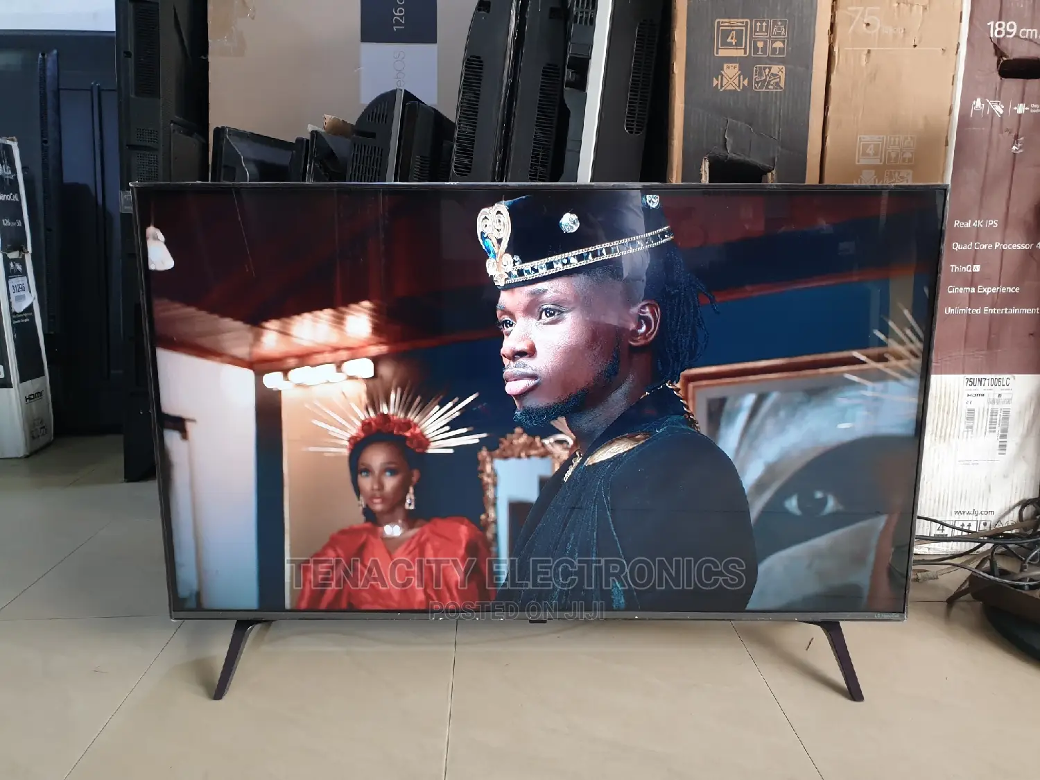 New Nanocell 43"Lg Uhd HDR Smart Satellite TV