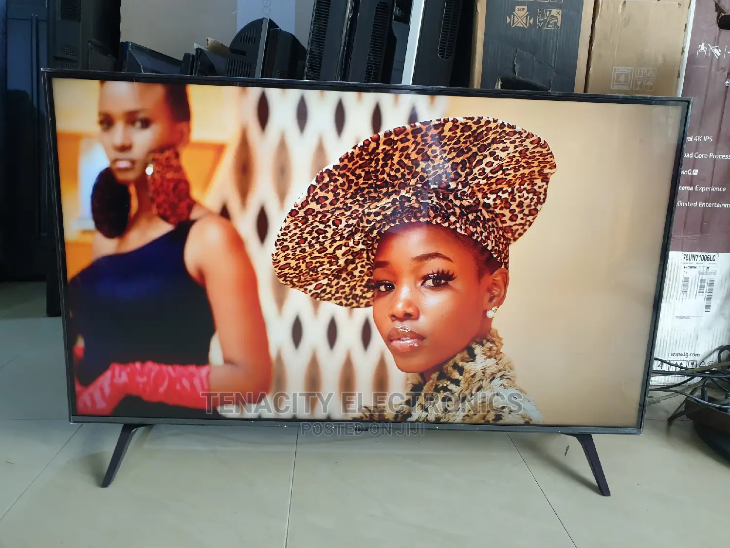New Nanocell 43"Lg Uhd HDR Smart Satellite TV