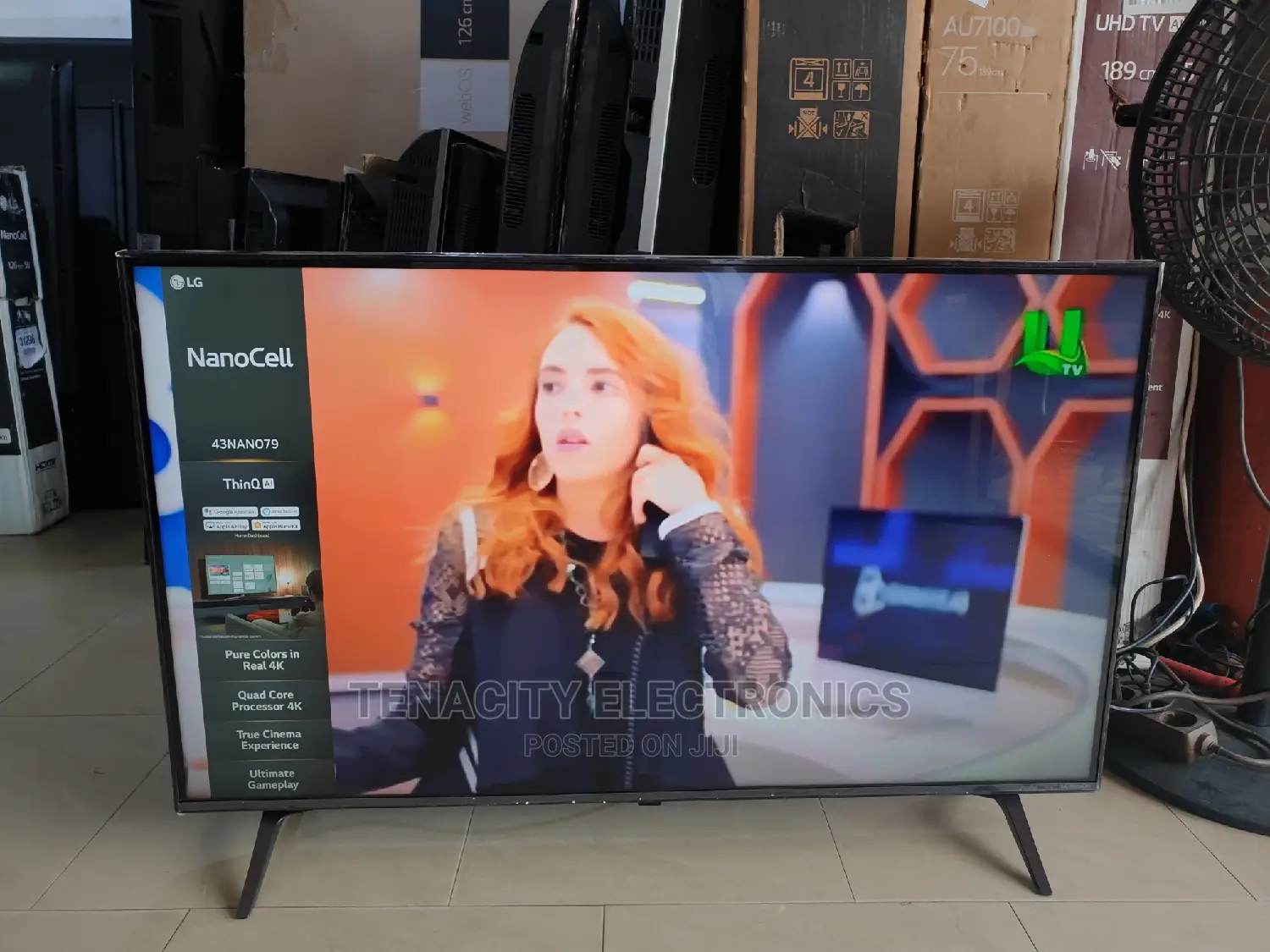 New Nanocell 43"Lg Uhd HDR Smart Satellite TV