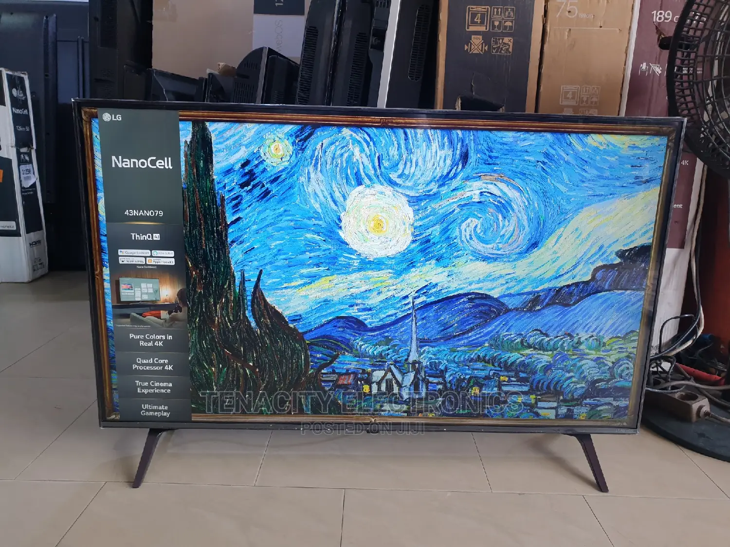New Nanocell 43"Lg Uhd HDR Smart Satellite TV