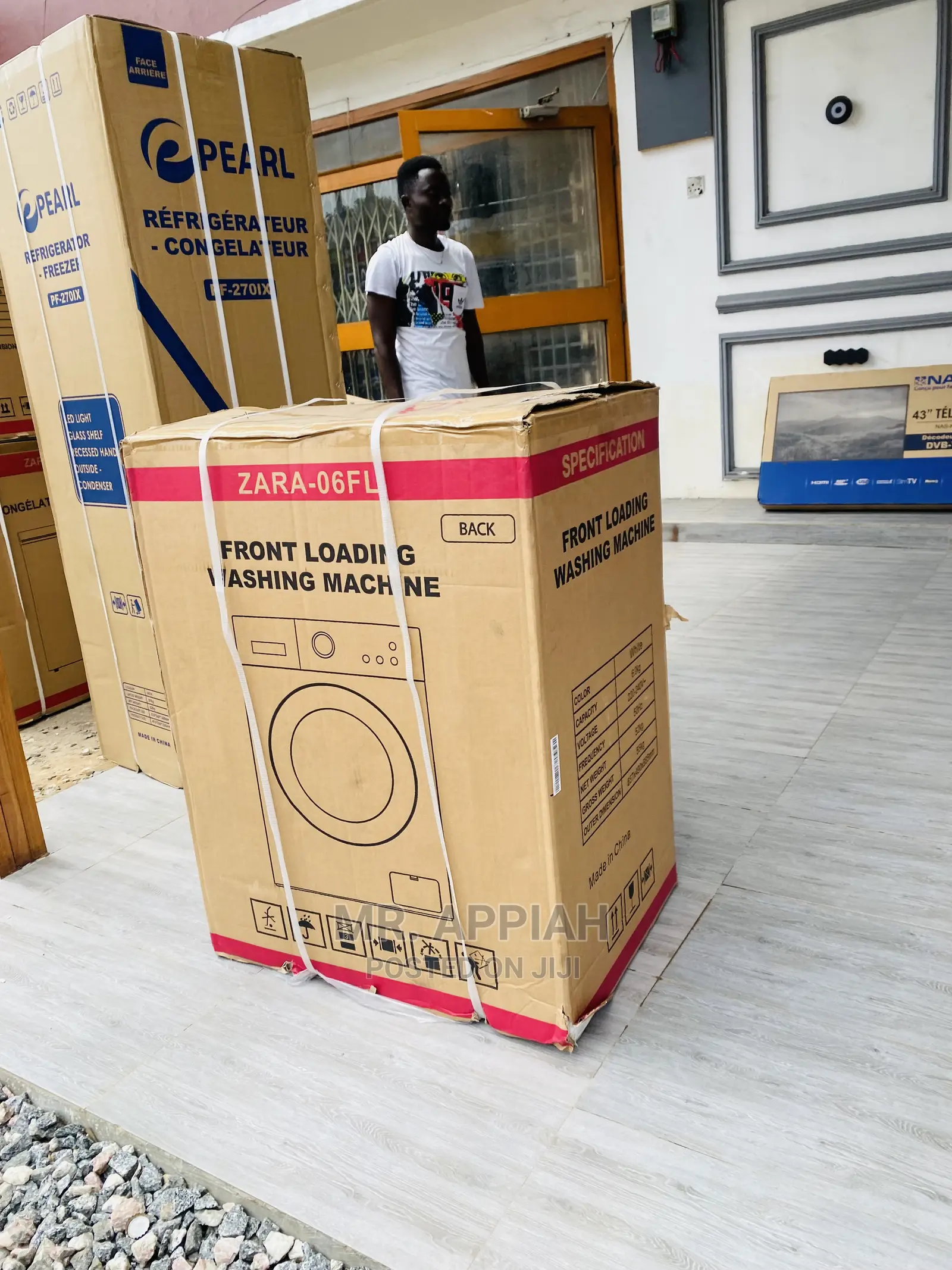 Full Automatic 6kg Front Load Washingmachine
