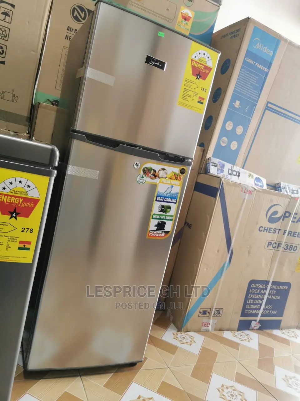 New in Box Signature Refrigerator 138L