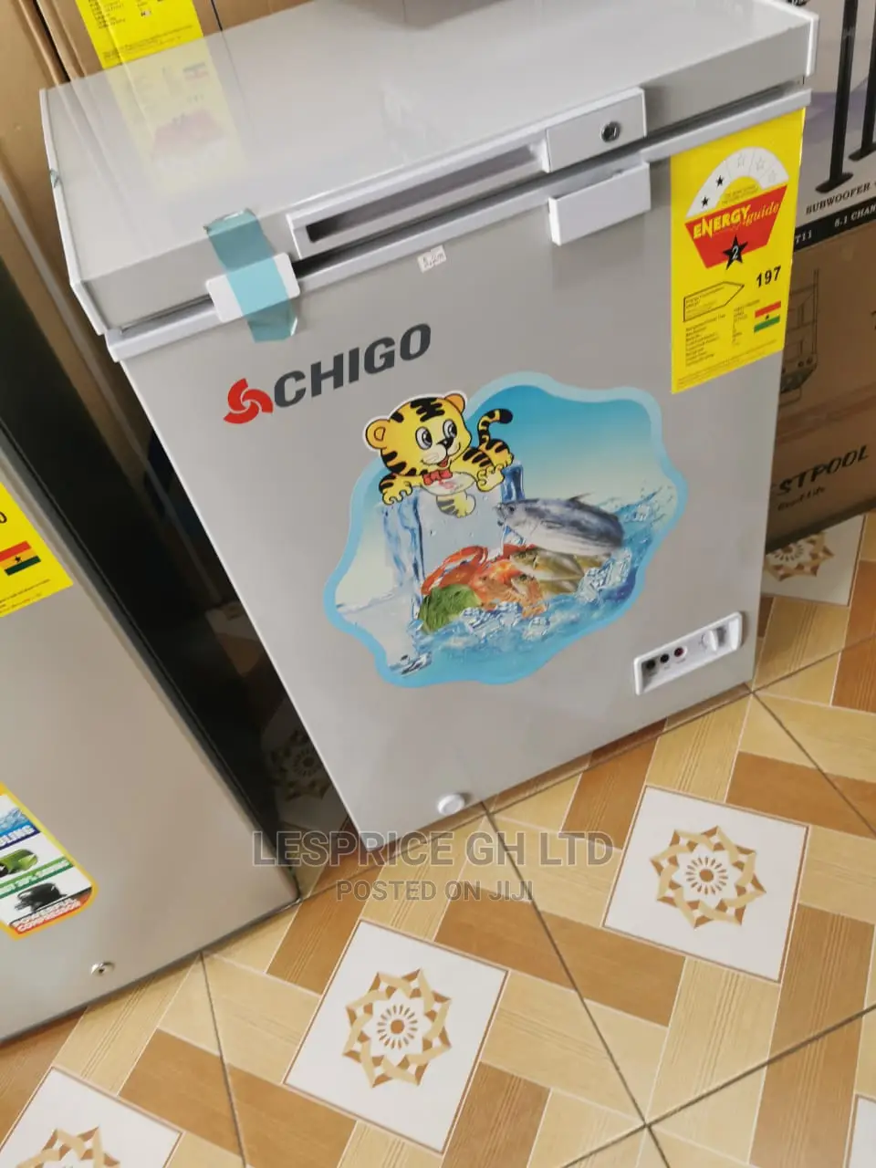 Awesome Chigo Chest Freezer 93L