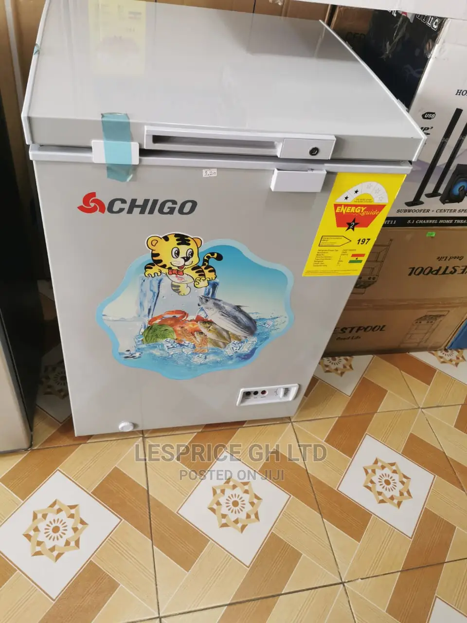 Super Awesome Chigo Chest Freezer 93L