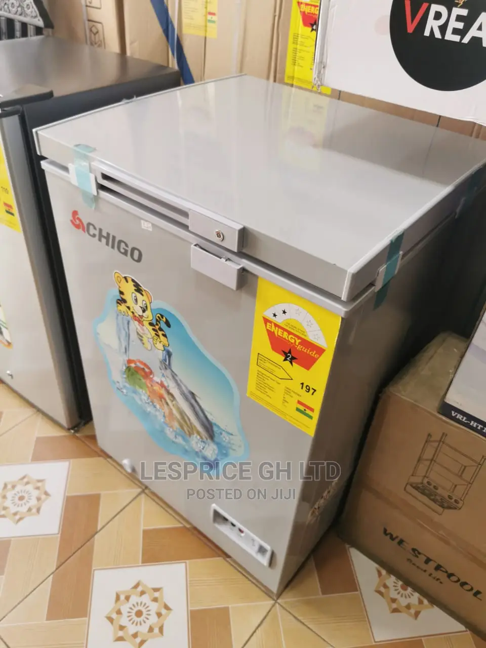 Get Chigo Chest Freezer 93L