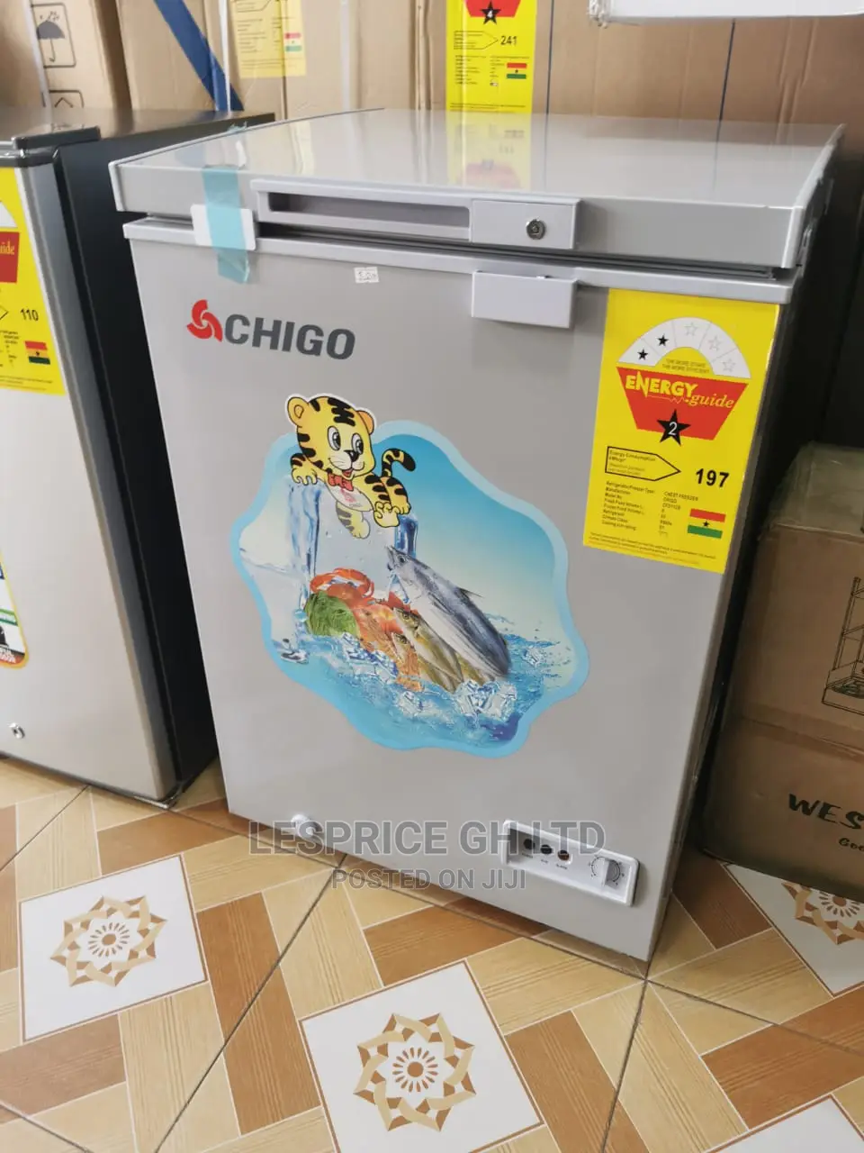 Magnificent Chigo Chest Freezer 93L