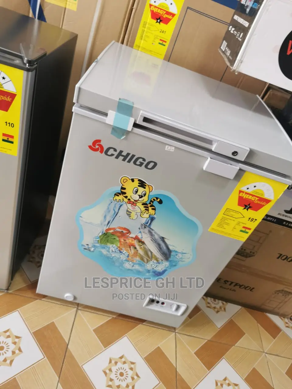 Chigo Authentic Chest Freezer 93L