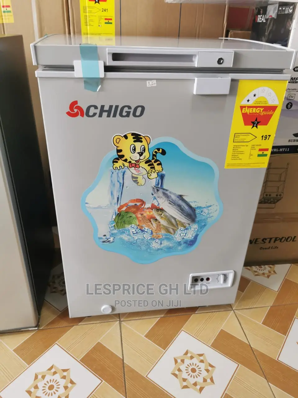 Chigo Latest Chest Freezer 93L