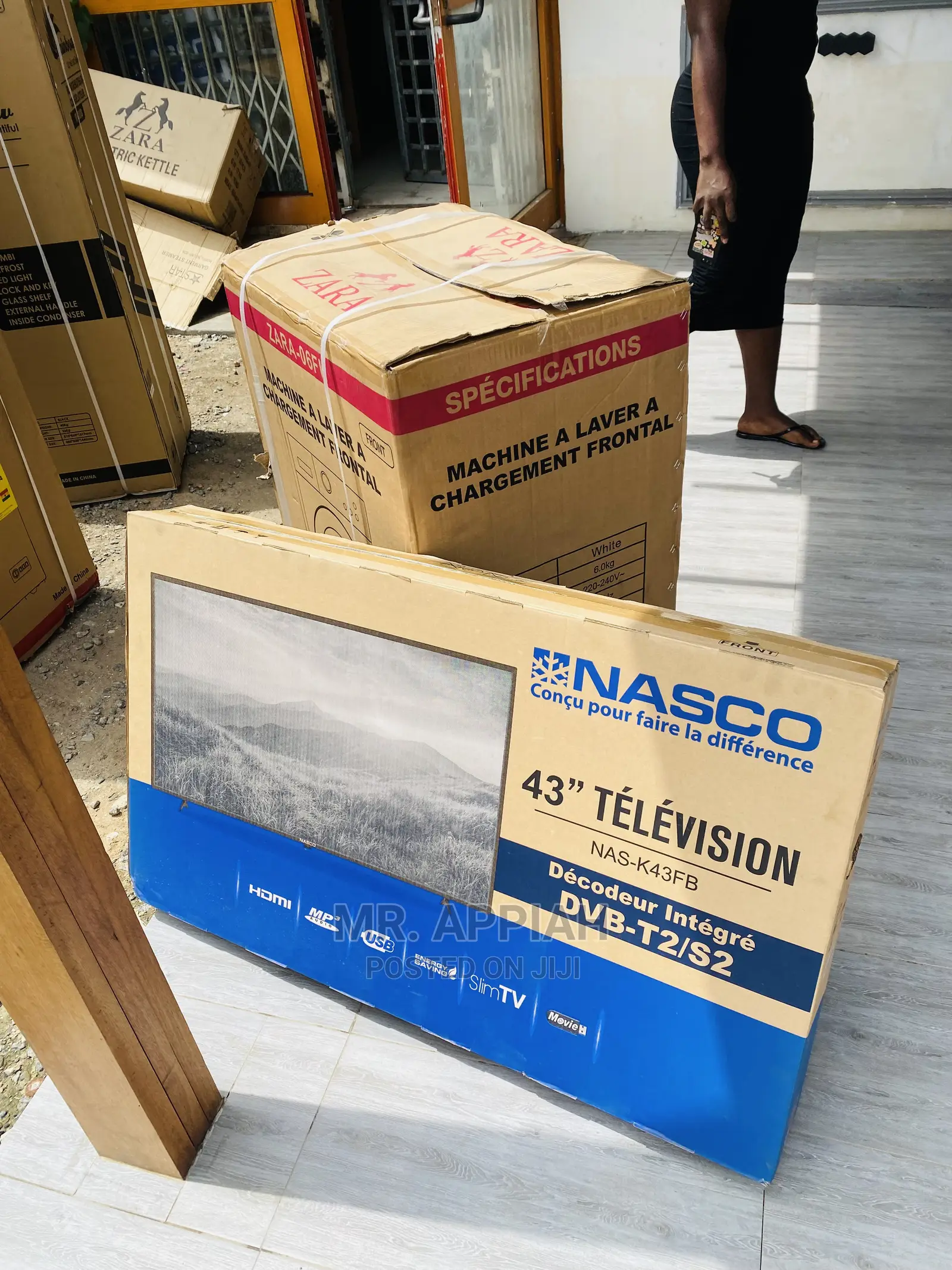 Durable and Affordable Nasco(Anas-K43fb)DVB-T2/S2