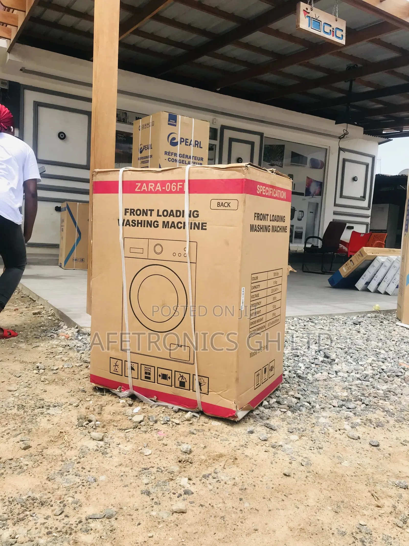 Zara 6kg Washer Front Load Full Automatic ‍