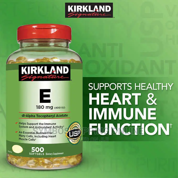 Kirkland Signature Vitamin E 180 Mg., 500 Softgels