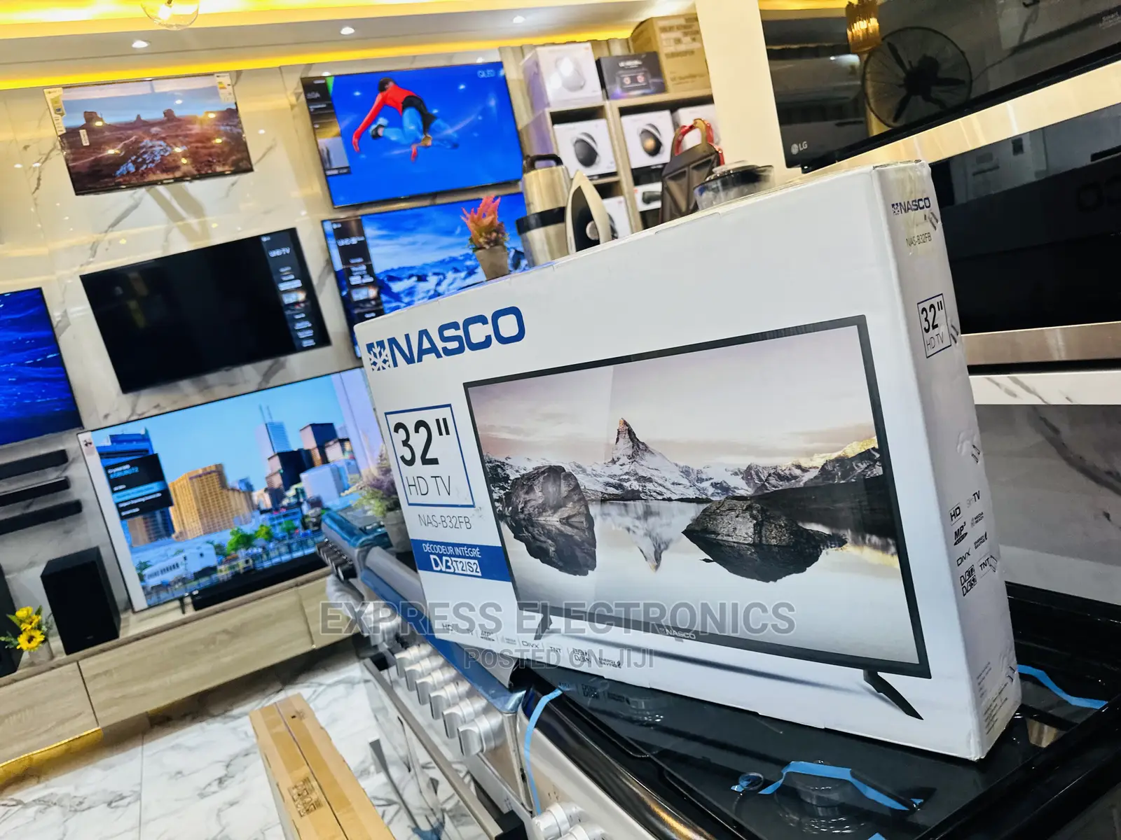 Dual Led Display Hd 32”Digital Satellite