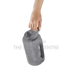 Zulu Half Gallon Water Bottle With Straw
