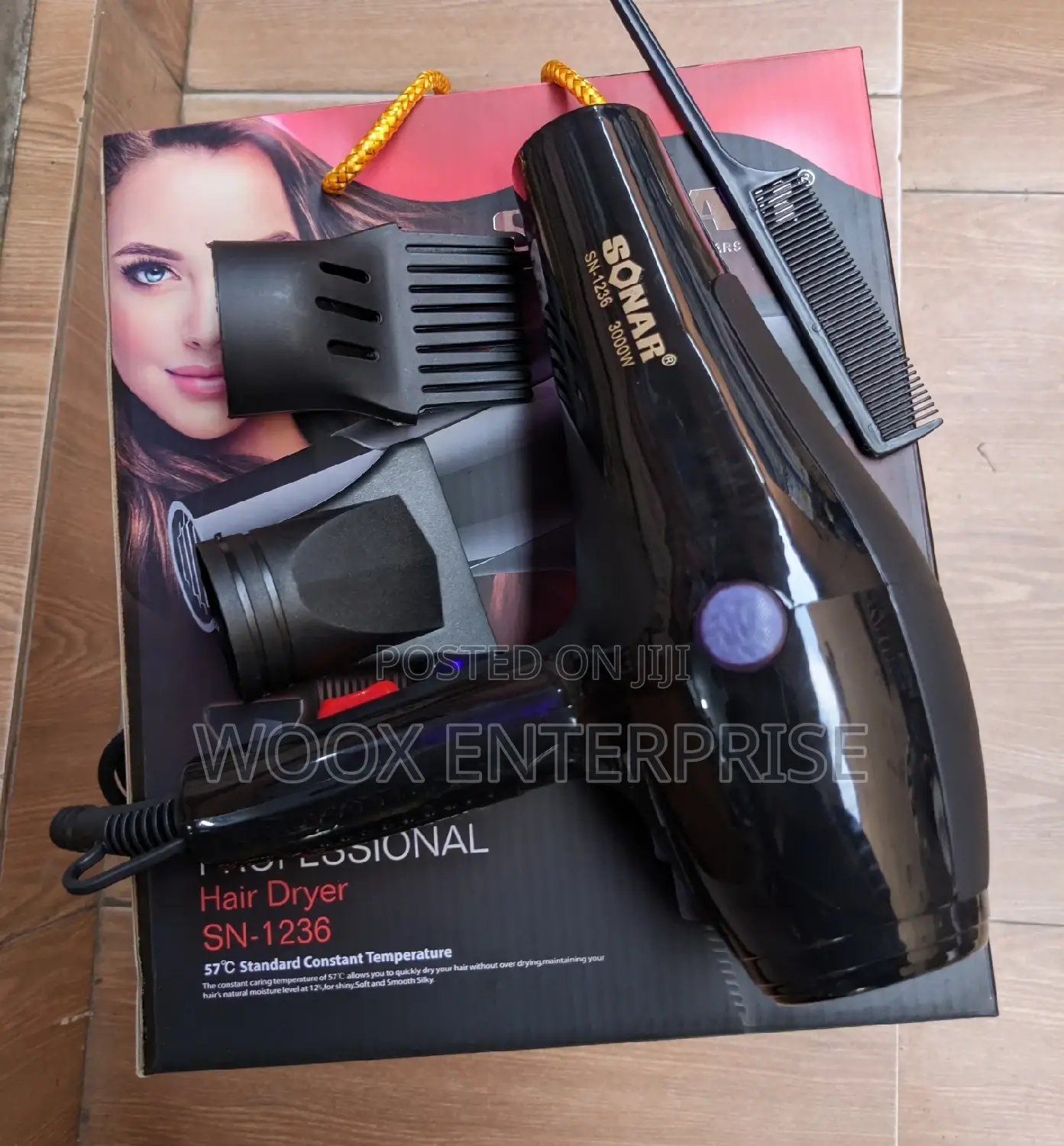 Sonar Hairdryer (4 in 1)