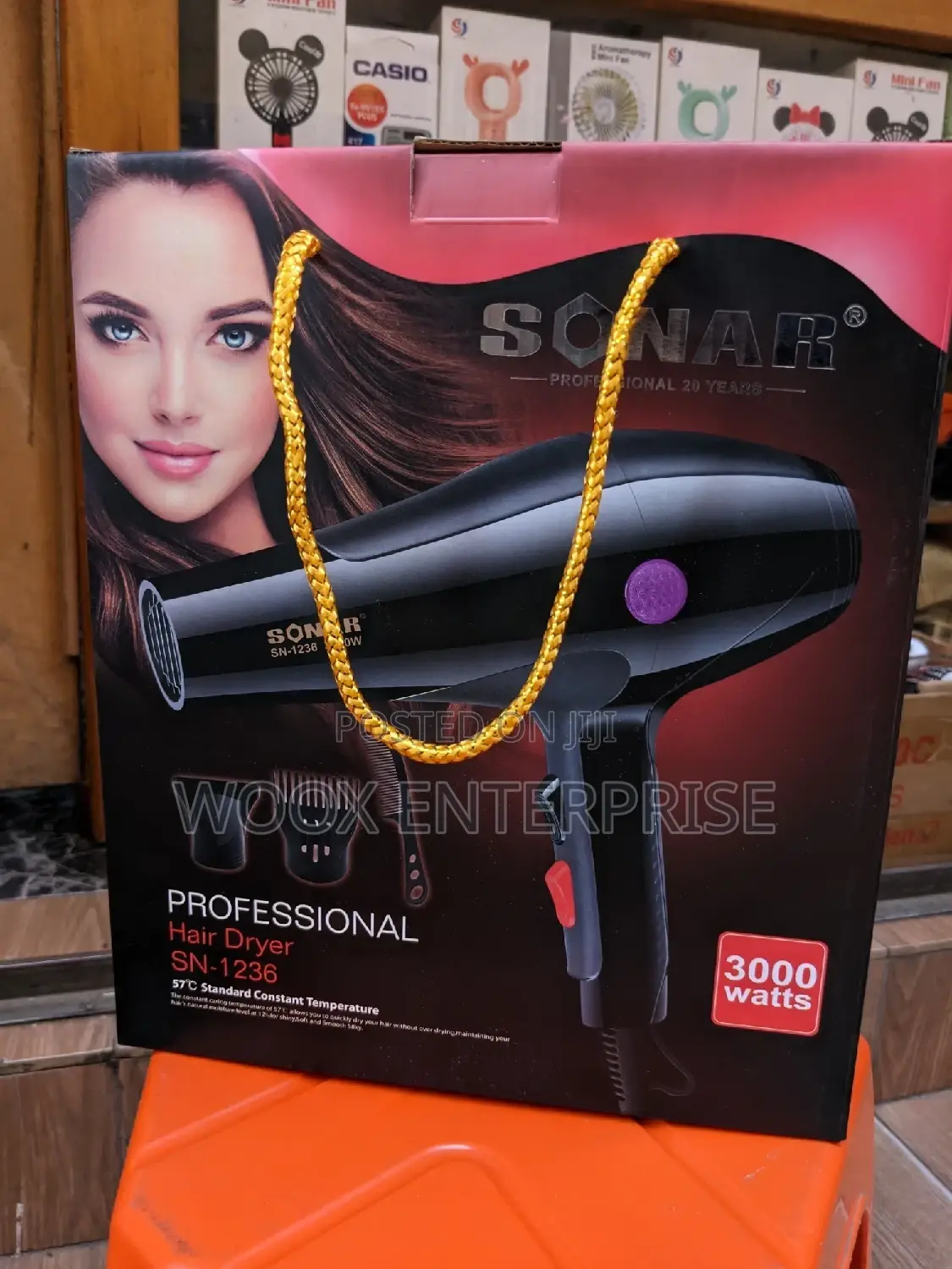 Sonar Hairdryer (4 in 1)