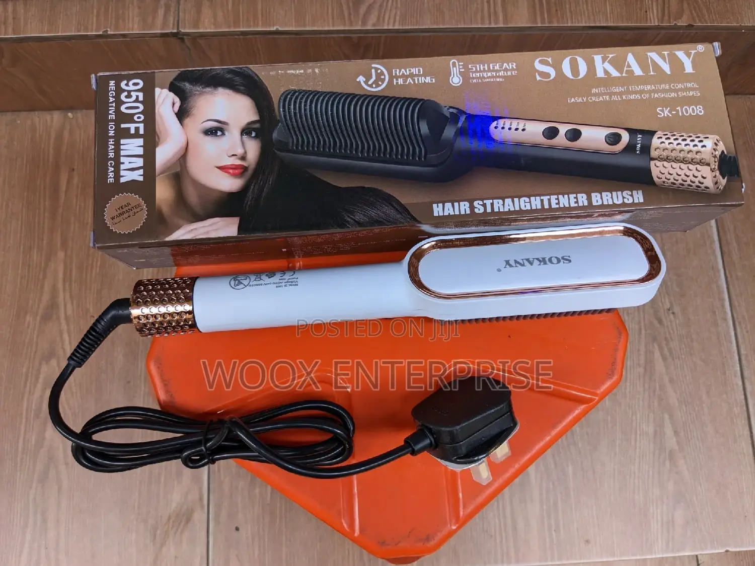 Sokany Hair Straightener Brush