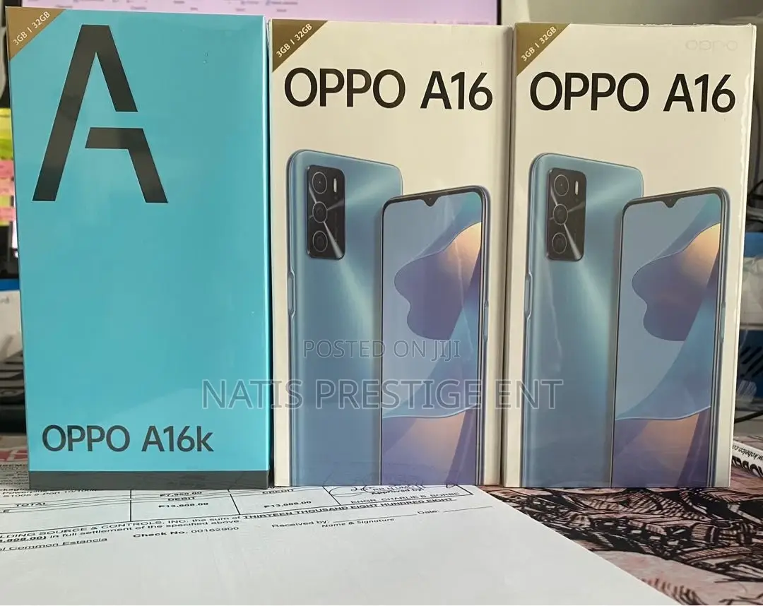 New Oppo A16 64 GB Black