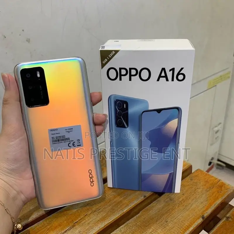 New Oppo A16 64 GB Black