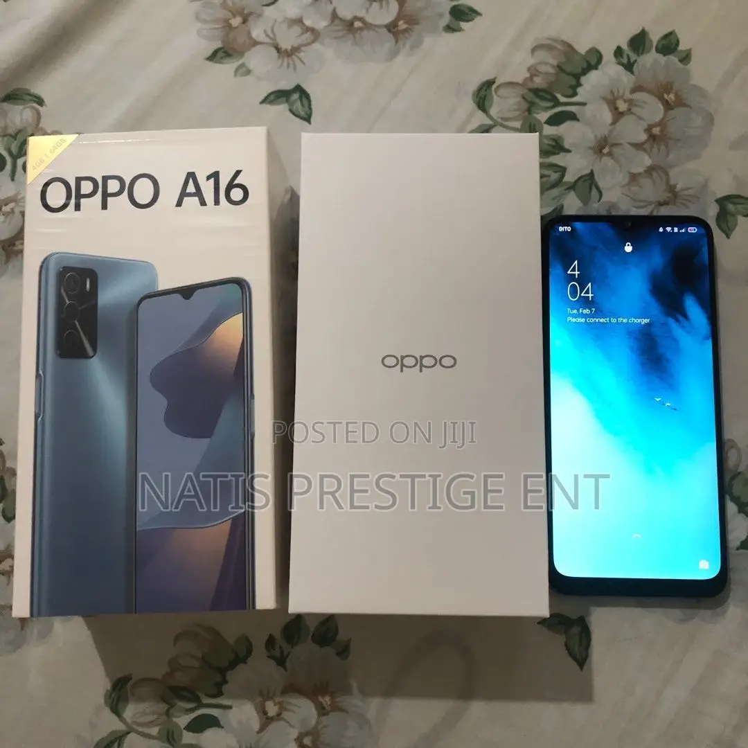 New Oppo A16 64 GB Black