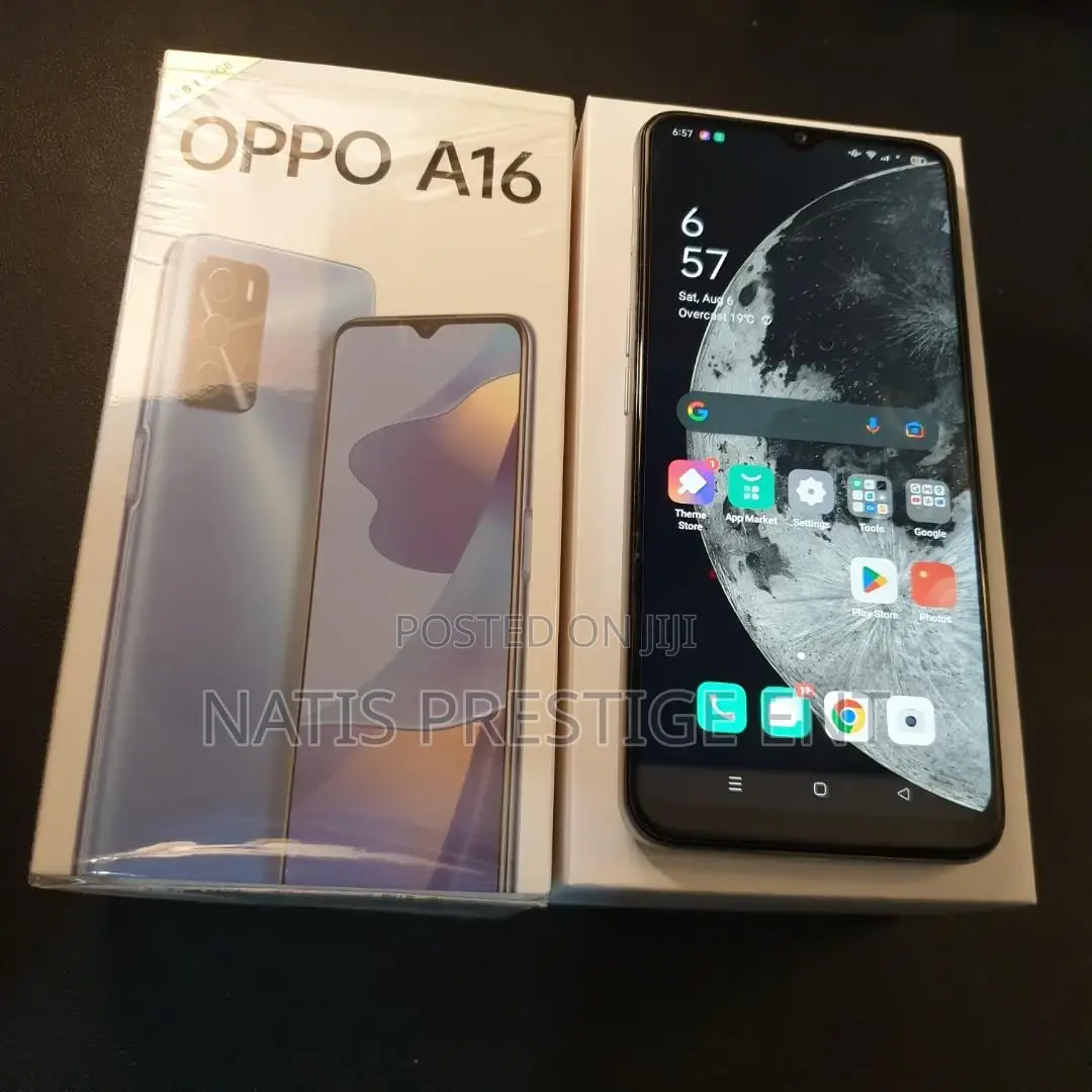 New Oppo A16 64 GB Black
