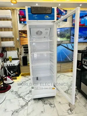 Temperature Control Midea 400L Single Door Display Grit