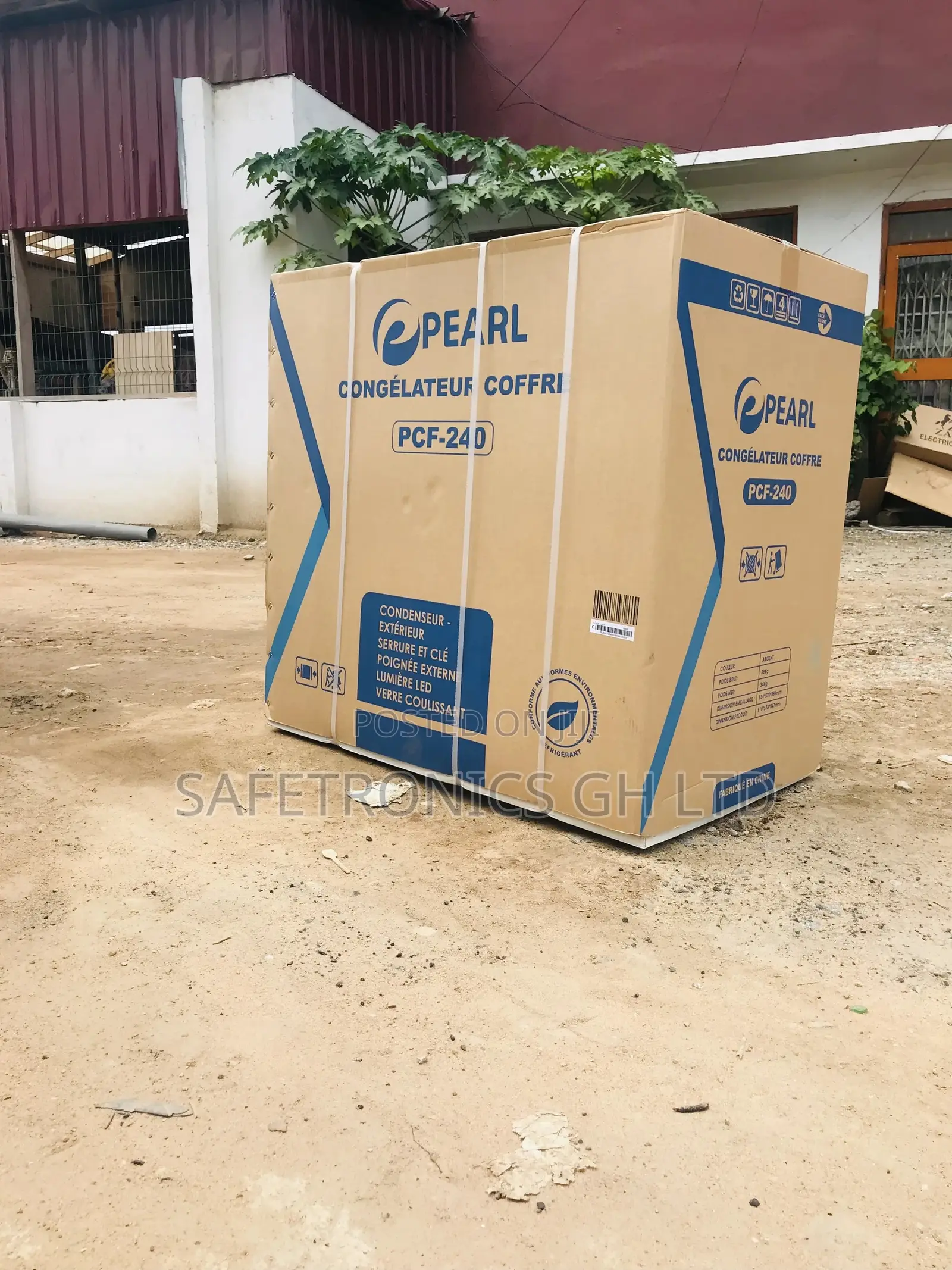 Single Door Chest Freezer Eco Friendly Pearl 200L PCF-240