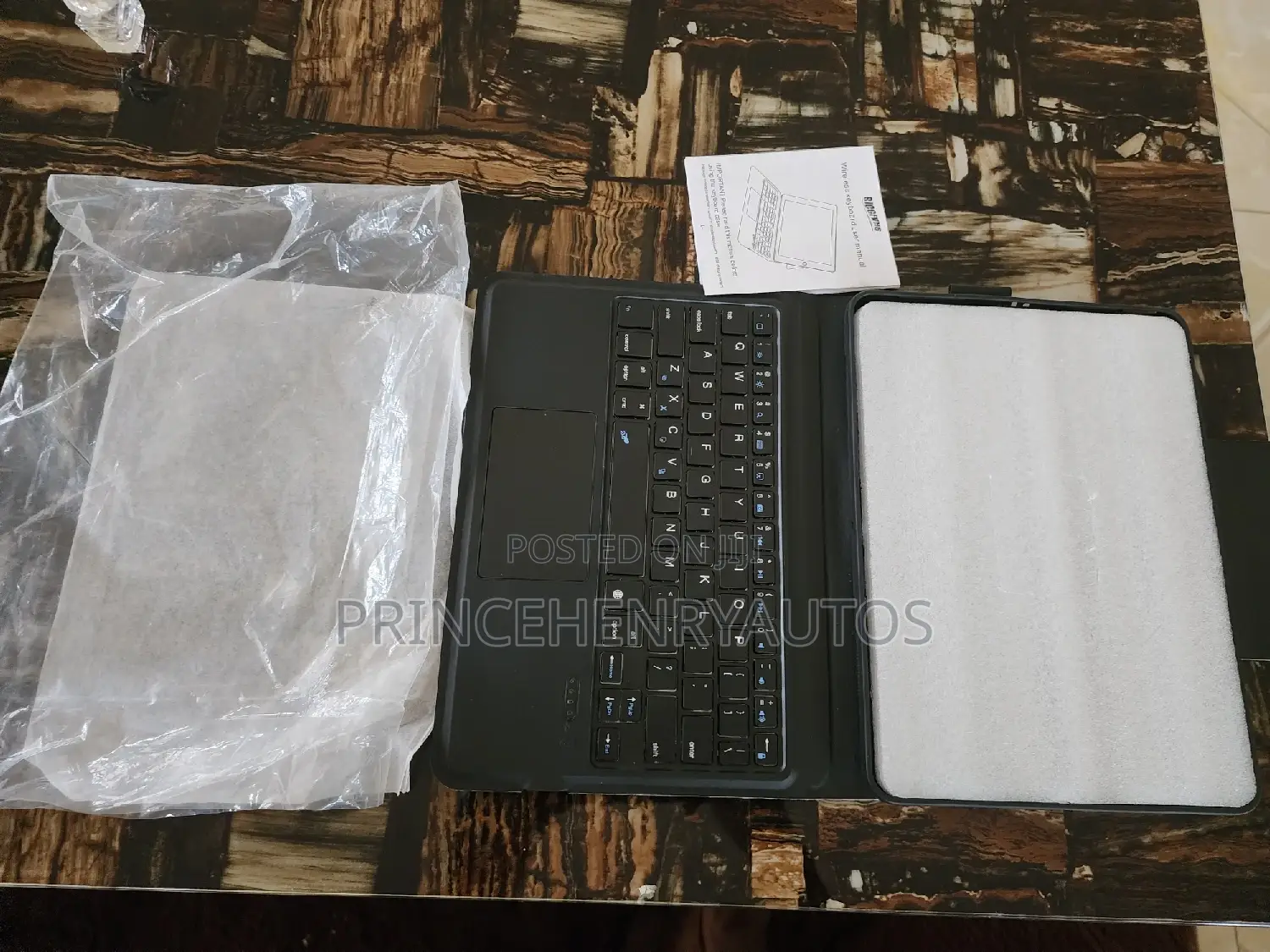 BJCGFVH6 Practical iPad Keyboard +TRACKPAD for iPad 10.9/11