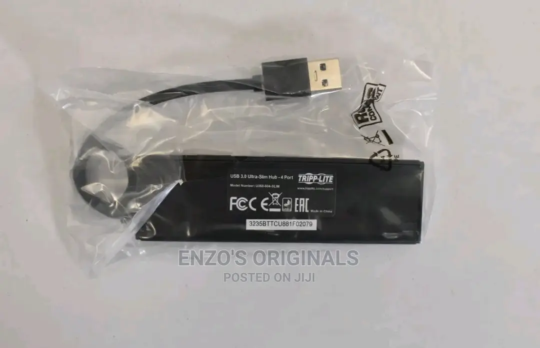 USB 3.0 Hub Super Speed Ultra Slim 4 Port Powered Original