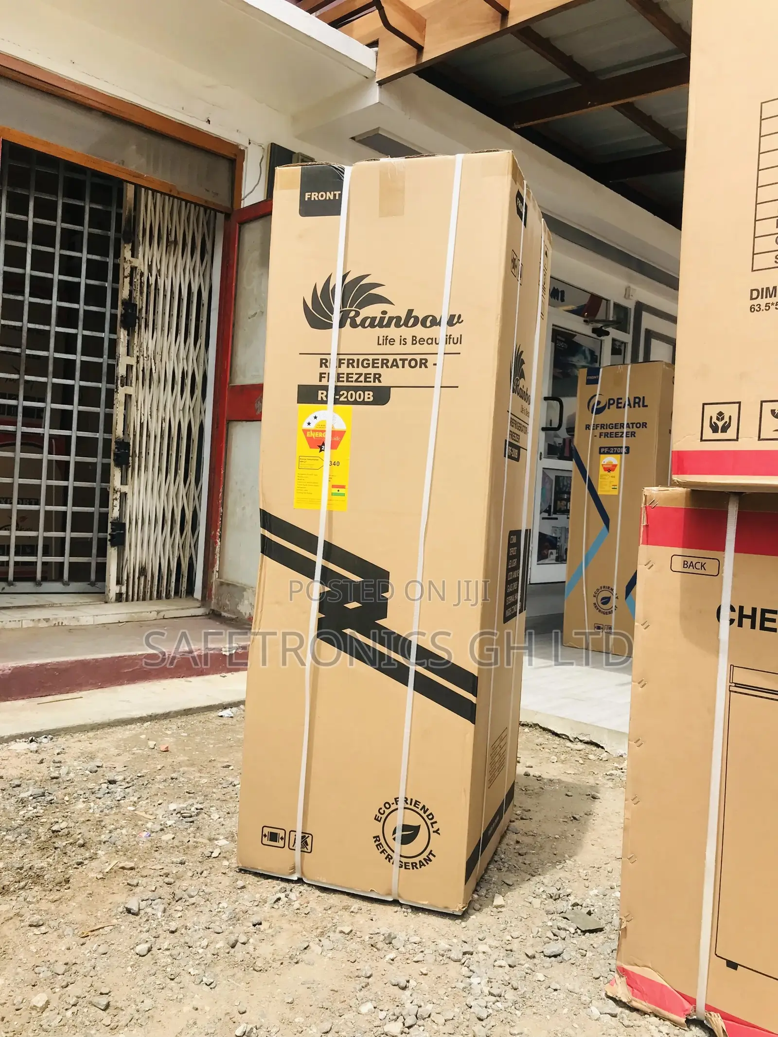 Double Door Rainbow RF-200B 140liter Bottomfreezer 