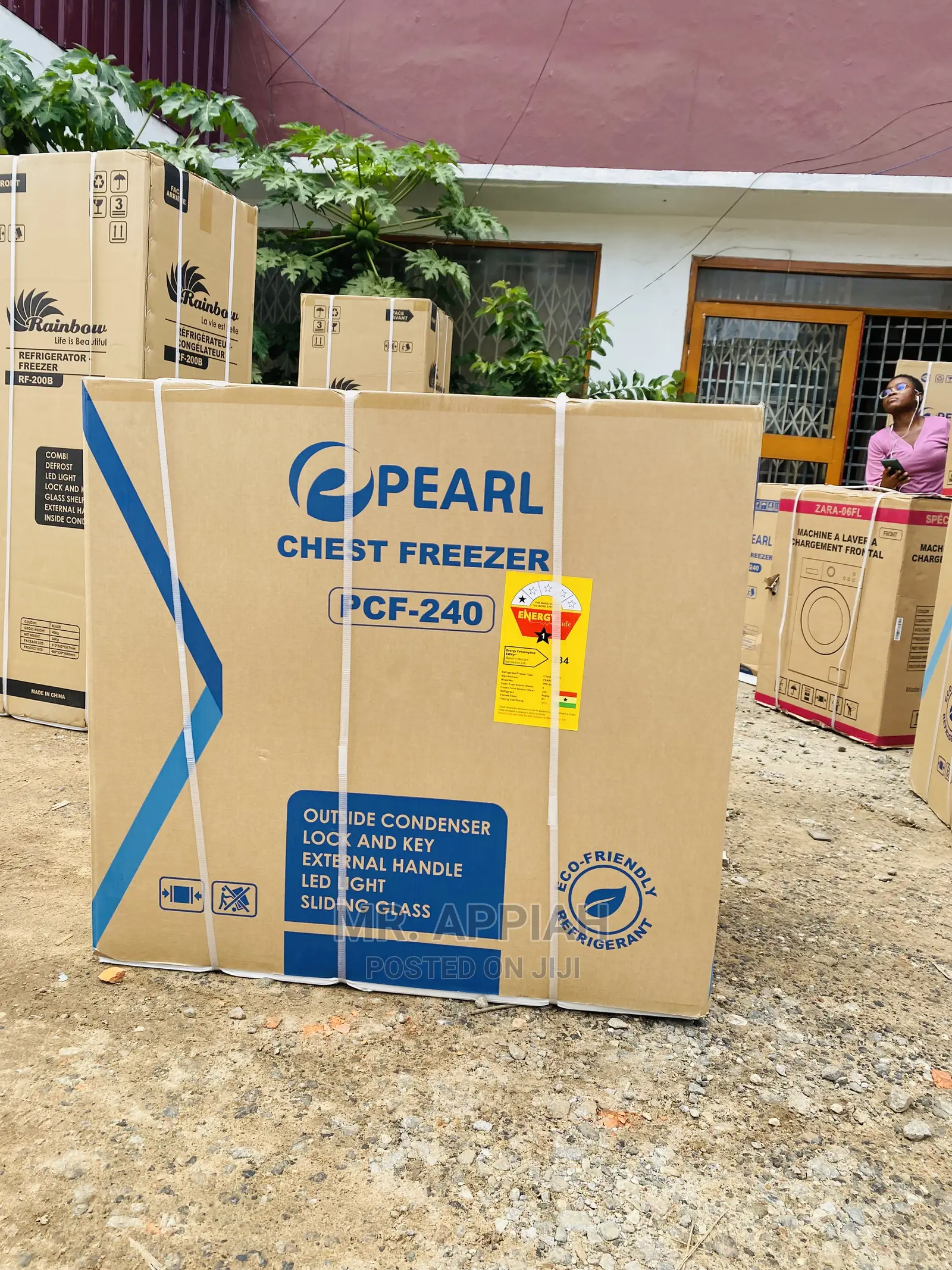 Brand New Pearl 200ltr Chest Freezer Available Now.(PCF-240)